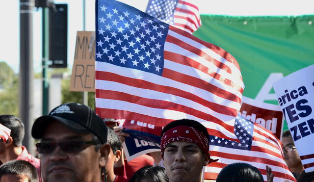 Protestas de mexicanos en EU