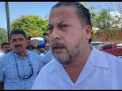 Informa Jorge Sanén que avanza con firmeza reinstalación de la estatua de Don Andrés Quintana Roo