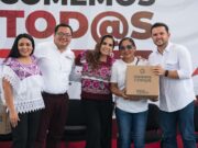 «El bienestar sigue llegando a cada rincón de Quintana Roo”, asegura Pablo Bustamante