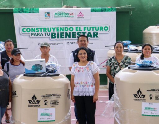 «Mejorar la calidad de vida de nuestras familias en prioridad»: Blanca Merari