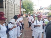 Se manifiesta personal del programa Salud Casa por Casa en Cancún