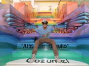 Inauguran mural de arte urbano “Alas con Orgullo Cozumel” en la Plaza del Sol