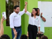 Inauguran Karen Castrejón y Renán Sánchez Tajonar la Casa Verde en Cozumel