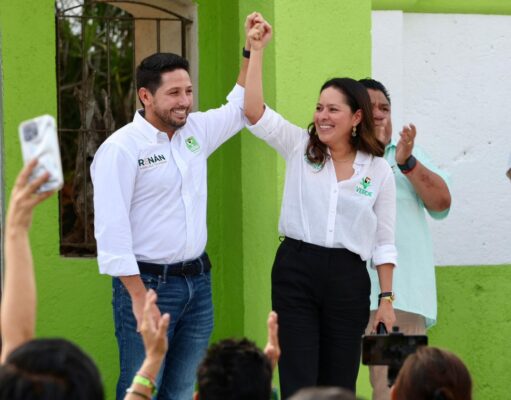 Inauguran Karen Castrejón y Renán Sánchez Tajonar la Casa Verde en Cozumel
