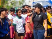 Convierte Estefanía Mercado la Plaza 28 de Julio en escenario deportivo: inaugura el torneo estatal de street soccer “De la Calle a la Cancha”