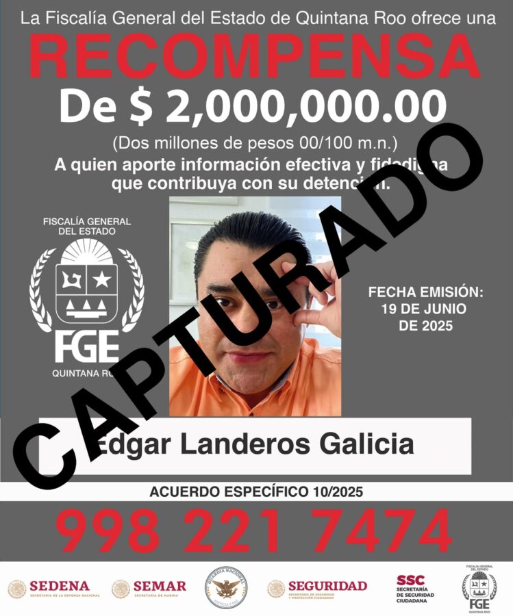 Psiquiatra Edgar Landeros capturado