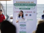 Da Blanca Merari el banderazo al Operativo Vacacional Verano 2025