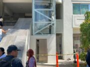 Se desploma elevador en tribunales de Playa del Carmen; hay un lesionado