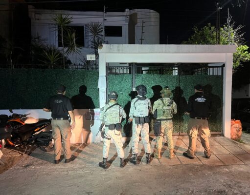 Detienen a célula criminal en Cancún; aseguran armas y granadas