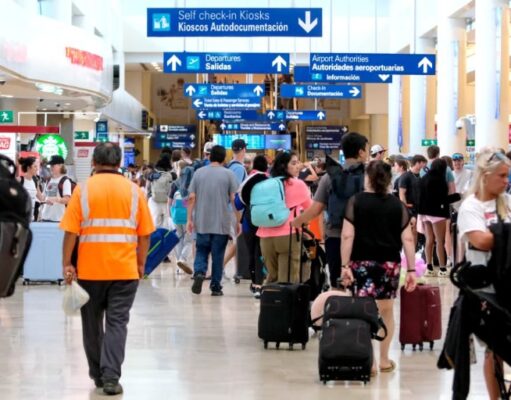 Registra Cancún un crecimiento del 2.1% en tráfico aéreo durante julio