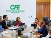 Mara Lezama y Emilia E. Calleja, titular de la CFE, revisan sobre el suministro eléctrico en Quintana Roo