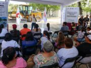 Cumple Ana Paty Peralta con obra integral en Calle 82, aún costado de la Universidad del Caribe