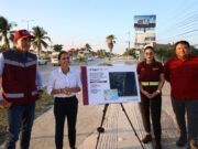 Anuncia Ana Paty Peralta obra para modernizar el alumbrado público en el blvd. Colosio