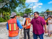 Chacón le cumple a Cozumel, inician trabajos de rehabilitación del parque “La Selva”