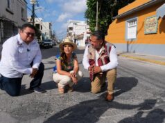 Con recursos del Fideicomiso de Derecho a Cruceristas, Mara Lezama arranca rehabilitación de calles en Cozumel