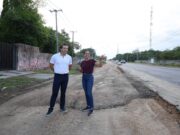 Avanza modernización del nodo vial en carretera libre a Mérida: Ana Paty Peralta