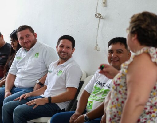 Renán Sánchez Tajonar fortalece la presencia del Verde en Lázaro Cárdenas