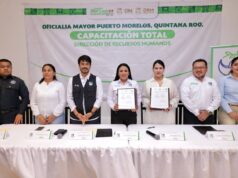 Refrenda Blanca Merari su compromiso de fortalecer los derechos humanos en Puerto Morelos