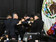 VIDEO I Alito Moreno agrede a Gerardo Fernández Noroña en el Senado