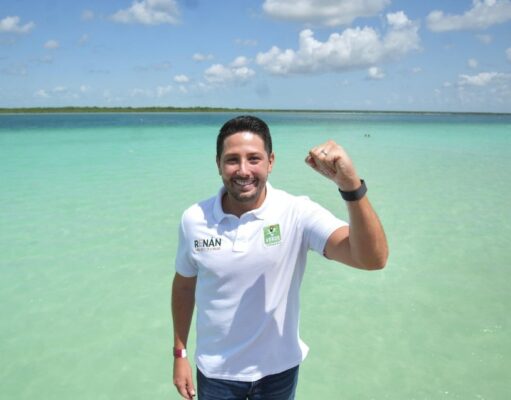 Renán Sánchez Tajonar: “Bacalar no está solo, el Verde defenderá la laguna”