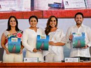 Mara Lezama acompaña a Blanca Merari en su Primer Informe de Gobierno en Puerto Morelos