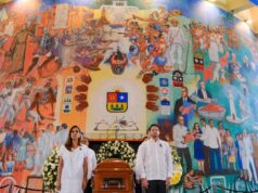 Realizan en el Congreso Guardia de Honor a Jesús Martínez Ross, primer gobernador constitucional de Quintana Roo