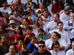 Mara Lezama presencia el desfile cívico-militar con motivo del 215 aniversario del inicio de la Independencia de México