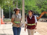 Continúa Ana Paty Peralta supervisiones de obra pública que transforma
