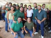 Renán Sánchez Tajonar acompaña a la presidenta Claudia Sheinbaum en su informe al pueblo de Quintana Roo