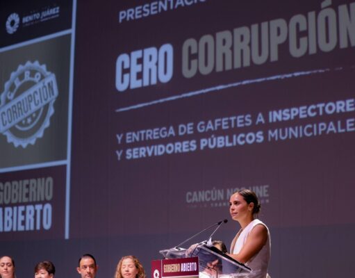 Recaudación eficiente y combate a la corrupción, transforman gobierno de Cancún: Ana Paty Peralta