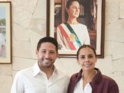 Fortalecen Renán Sánchez Tajonar y Ana Paty Peralta lazos de coordinación institucional