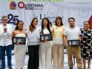 Reconoce Mara Lezama los 25 años de la Universidad del Caribe como institución de excelencia académica