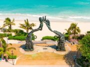 Elimina Playa del Carmen colores partidistas en espacios públicos y unificará imagen con tono arena