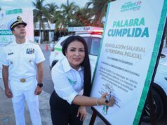Prioriza gobierno de Blanca Merari la prevención del delito y la seguridad en Puerto Morelos