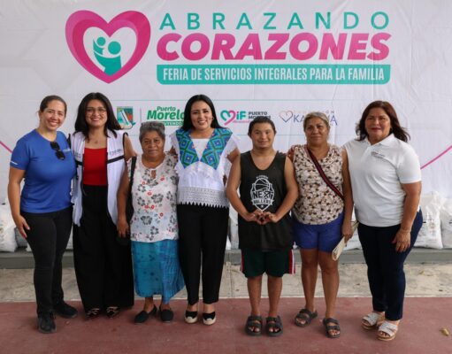 «En Puerto Morelos se trabaja por el bienestar de quienes más lo necesitan»: Blanca Merari