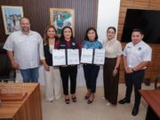 Signan convenio de colaboración Puerto Morelos y el Tribunal de Justicia Administrativa y Anticorrupción