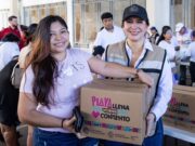 Estefanía Mercado refuerza la seguridad alimentaria con el programa “Playa llena, corazón contento”