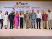 Mara Lezama inaugura el Foro Nacional de Justicia Cívica y llama a defender la paz y la legalidad en Quintana Roo