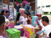 Movilizan Mara y Vero Lezama junto con el Sistema DIF Quintana Roo, el envío de apoyo inmediato a estados afectados por lluvias