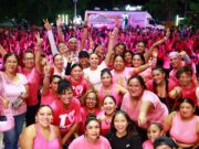 Se une Ana Paty Peralta a «Muévete por la Vida» en el octubre rosa