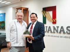 Fortalecen la cooperación entre ANAM y Gobierno de Yucatán para Impulsar el Comercio Exterior