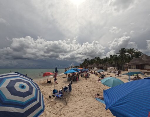 Playa del Carmen luce libre de sargazo