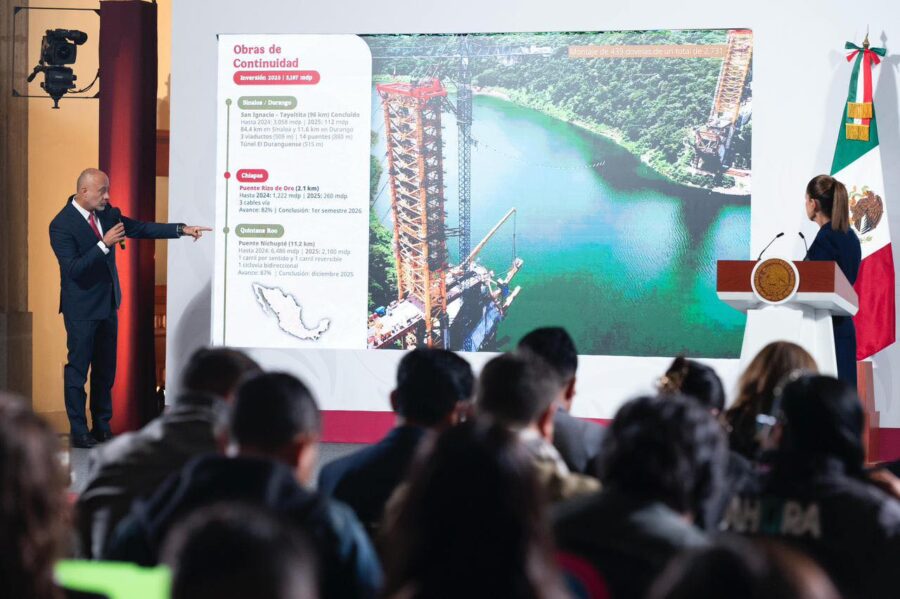 Puente Nichupté, titular SICT