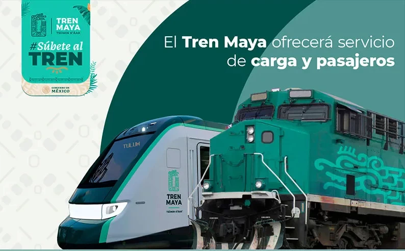 Tren Maya y de carga