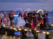 Mara Lezama celebra con el pueblo de Puerto Juárez el Janal Pixan 2025, una ofrenda viva a nuestras raíces mayas