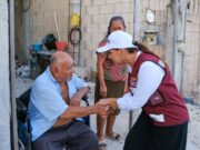 Mara Lezama y Ana Paty Peralta iniciaron una obra municipal de drenaje sanitario y agua potable en Los Pinos
