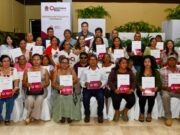 Con justicia social, Mara Lezama entrega títulos de propiedad a 44 familias de Othón P. Blanco