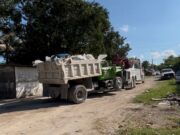 Clausuran autoridades tiraderos clandestinos en la laguna Chacmuchuch y zonas aledañas
