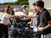 Mara Lezama entrega 16 motocicletas recuperadas y exhorta a fortalecer la cultura de la denuncia