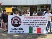 Se unen 500 en Cancún a marcha nacional por Carlos Manzo